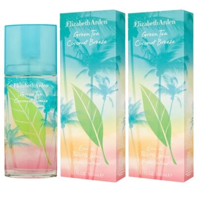 Elizabeth Arden Green Tea Coconut Breeze 2 x 100 ml Eau de Toilette EDT Set - Bild 1 von 2