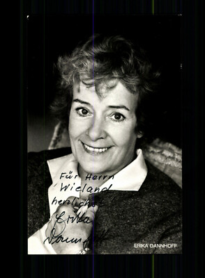 Erika Dannhoff Autogrammkarte Original Signiert + F 6649