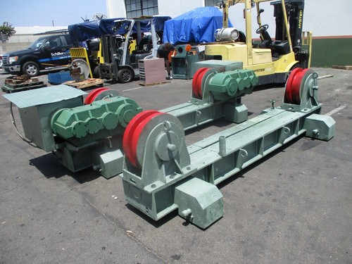ROMAR HEAVY DUTY TANK WELDING TURNING ROLLS WITH IDLER