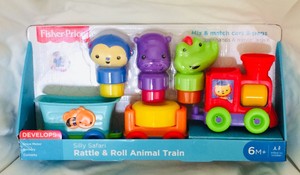 fisher price silly safari train