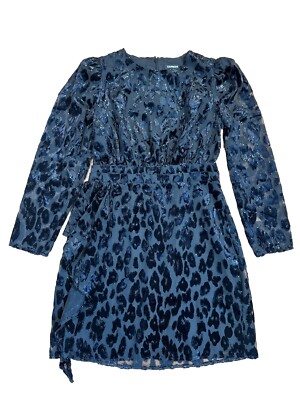 express navy blue dress Express Navy Blue Dress