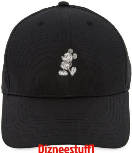 Disney Parks Nike Classic Mickey Dri-Fit Golf Baseball Hat Black Exclusive - NEW - 第 1/1 張圖片