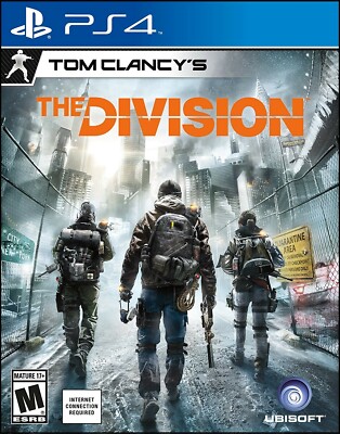 PLAYSTATION 4 PS4 GAME TOM CLANCY'S THE DIVISION BRAND NEW AND SEALED