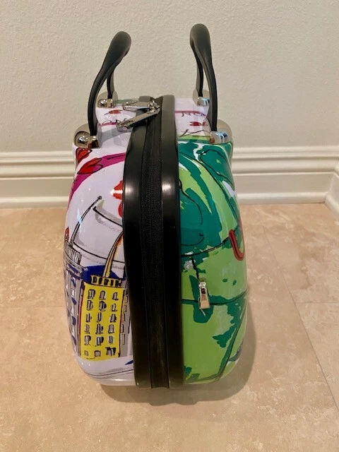 Estuche rígido de cosméticos Brighton Jetsetter bolsa de almacenamiento de viaje con correas adjuntas Foto 4 de 4