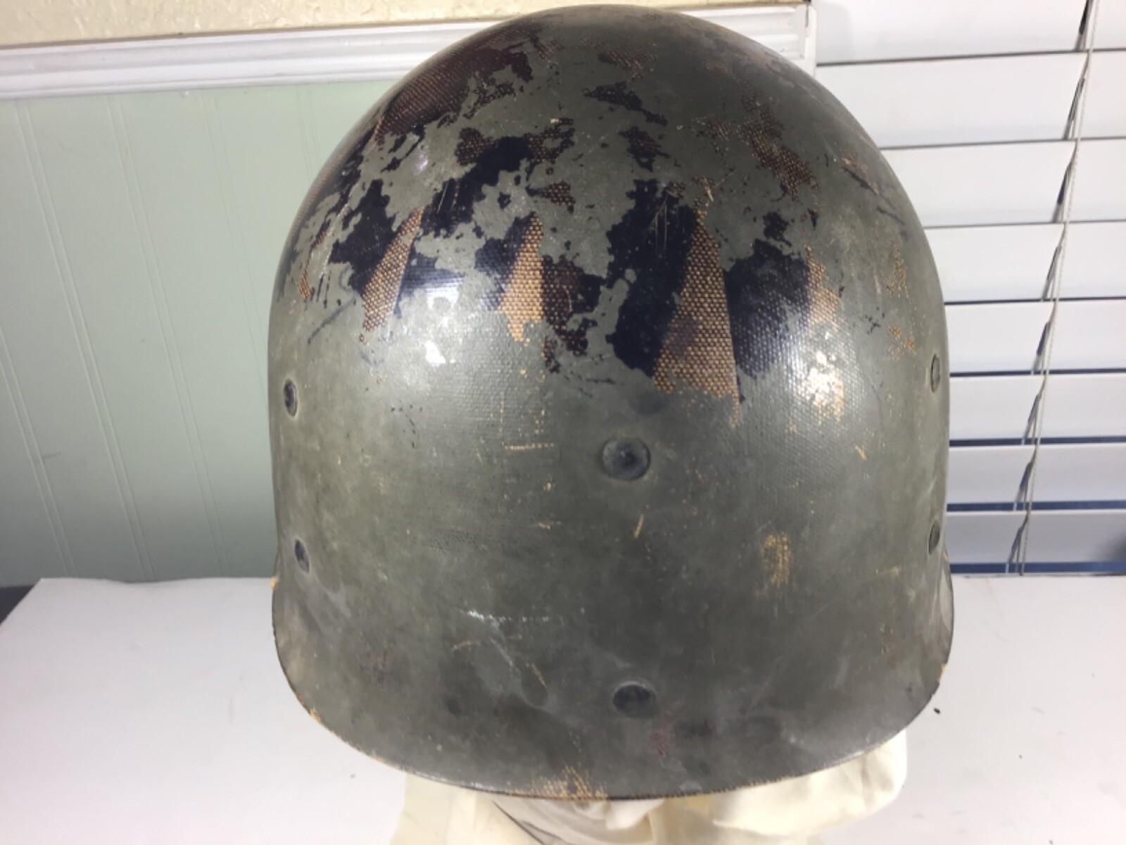 WW2 CAPAC M1 Helmet Liner with Diamond Marking eBay