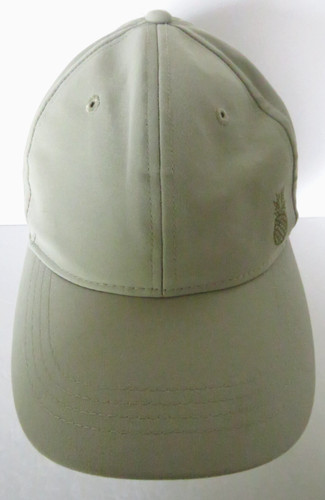 Tommy Bahama Baseball Hat Cap Pineapple OSFM Adjustable Strapback Light Gray