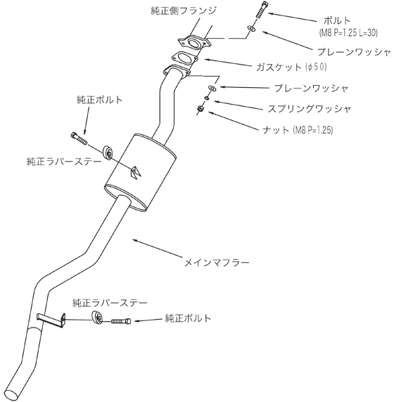 HKS LEGAL EXHAUST For SUZUKI JIMNY JA11V F6A TURBO 3301SS003 eBay