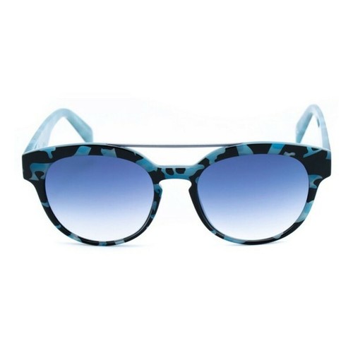 Lunettes De Soleil Femme Italia Independent Modèle 0218-021-022 - Monture Bleue, Neuf Avec étiquettes