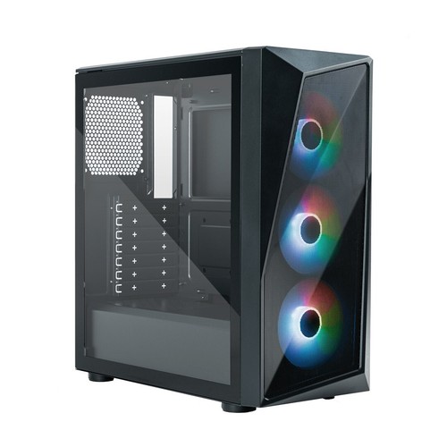 4719512127216 Cooler Master CMP 520 Midi Tower Black Cooler Master - Picture 2 of 9