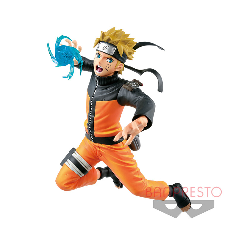 Banpresto NARUTO VIBRATION STARS Uzumaki Naruto figure resin F/S
