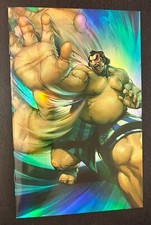 STREET FIGHTER II #3 (Image Comics 2006) -- POWER FOIL COVER VARIANT #17 E Honda