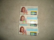 VTG 3 Boxes SLYVANIA Blue Dot M2B M3B Camera Flash Bulbs Photography