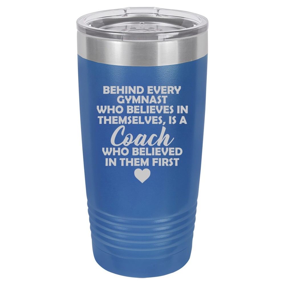 20oz 30oz Vacuum Insulated Travel Mug for Gymnastics Coaches