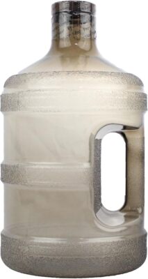 BPA FREE 1 Gallon Reusable Plastic Water Bottle Jug Container Drinking Canteen