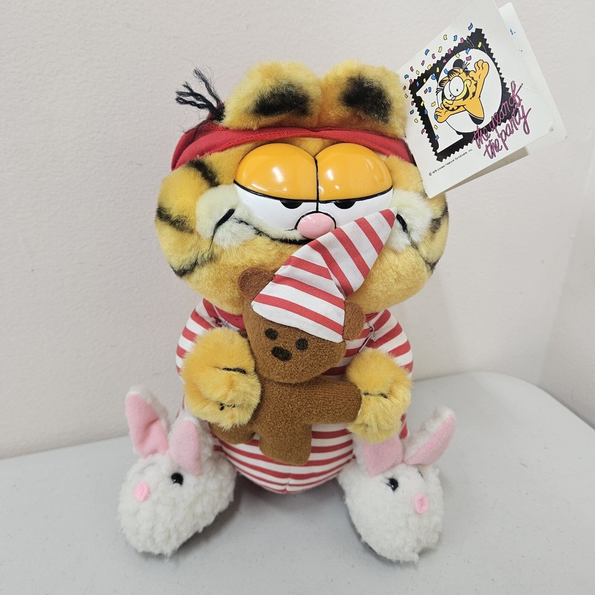 Vintage Garfield w/Pooky Plush Dakin 9