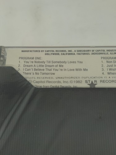 Dean Martin I Wish You Love Cassette Sealed 1982 4XL 8330 New Old Stock - Picture 2 of 8