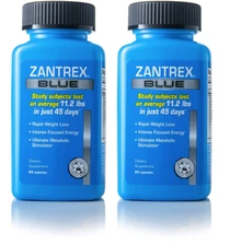 Basic Research Zantrex-3, Fast Weight Loss Supplement,84 Capsules - 2 Packs