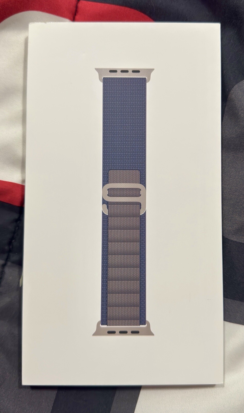 Apple Watch Band Alpine Loop (49mm) Ultra/Ultra 2 Blue - Medium ‎‎‎MT5L3AM/A OEM-image