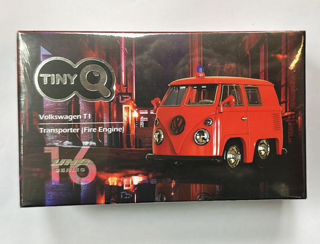 Miniature Lledo 1/50 Volkswagen Coccinelle - Transporteur T1 Hamleys, Moulé Sous Pression