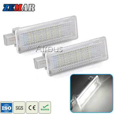 2pcs LED Door Panel Courtesy Lights Welcome Lamp For BMW E60 E90 E87 F10 E81 E63