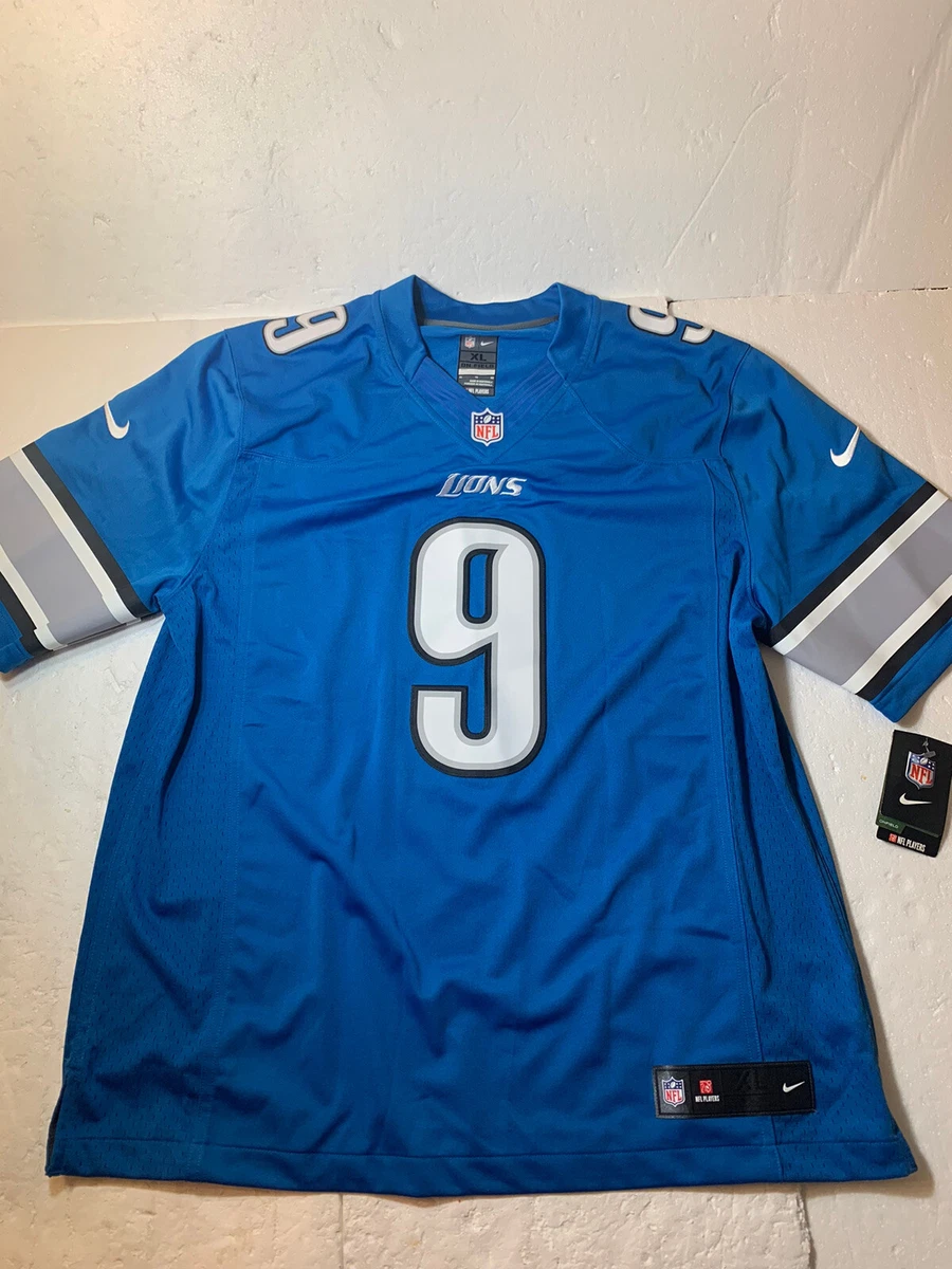 New Nike On Field Matthew Stafford Detroit Lions Authentic Jersey