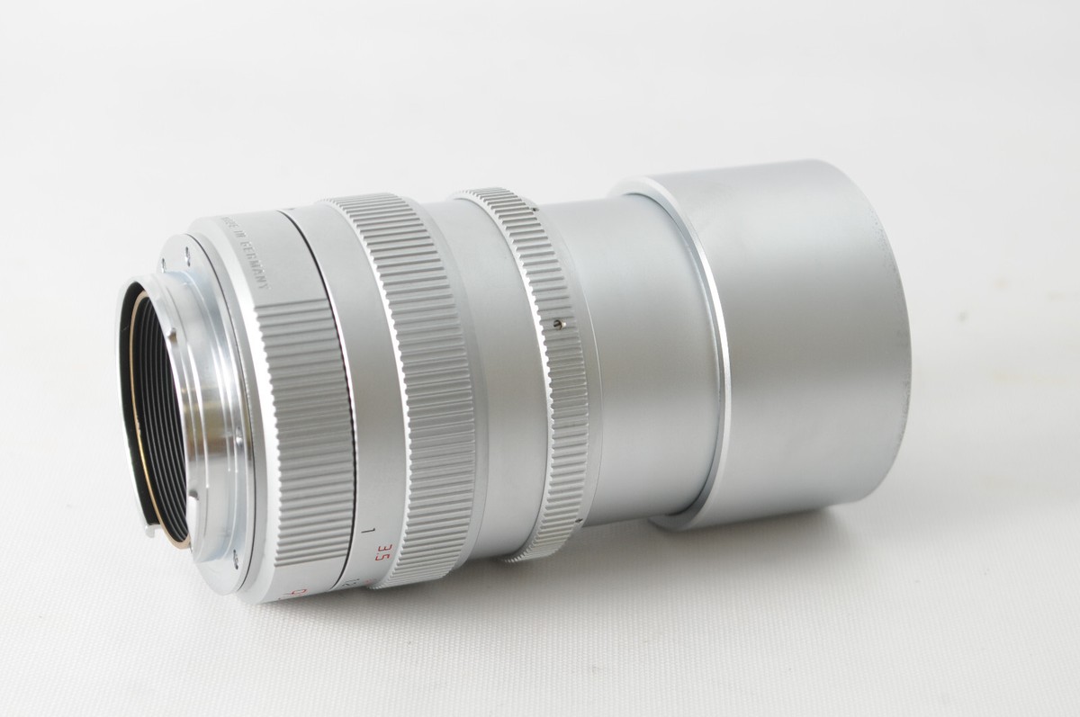 ☆195☆ TOP MINT in Case LEICA Elmarit-M 90mm f2.8 E46【2nd