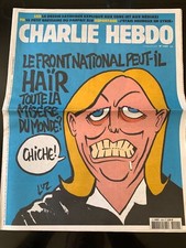 Charlie Hebdo 23/09/2015; Le Front peut-il haïr toute la misère du monde ?