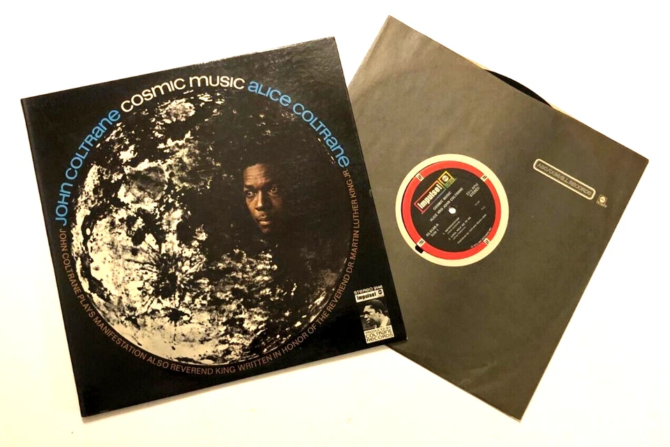Alice John Coltrane Cosmic Music 9147 Stereo ABC Vintage 1969 Reissue Vinyl LP - Image 3 of 4