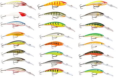 Rapala Deep Tail Dancer Trolling Wobbler 9cm 13g RAPTDD09 Schleppwobbler Balsa