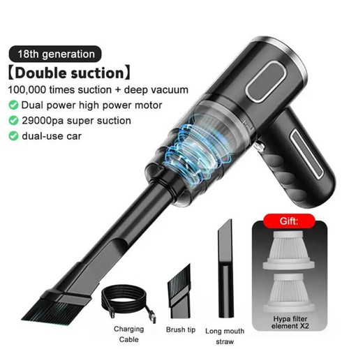 29000Pa Kabelloser Autostaubsauger Kabelloser Handstaubsauger für Auto Zuhause - Bild 1 von 8