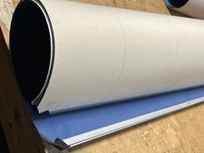 3 PC LOT 4-ply Blue Printing Blanket Heid SM74 w/bars 24-5/8" x 30-3/8" ITALIAN