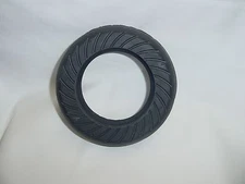 1 New OEM Genuine Go-Ped  6" Hard Rubber Tire for Mach 12 or 3-Spoke Type Wheel