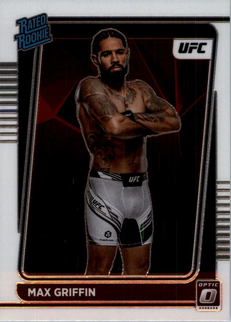 2022 Donruss Optic UFC #119 Max Griffin RR RC - UFC