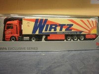Herpa Lkw Man TG-X Xxl Aerop. KüHl-Ksz Wirtz Hcc 2016