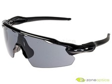Oakley Radar EV Pitch Sunglasses OO9211-10 Polished Black/Grey