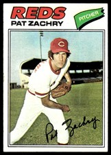 Pat Zachry 1977 Topps #86 Cincinnati Reds MLB READ FREE SHIPPING AutographDen