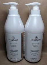 !2 PACK! VERENIZE Chocolate Infused Brazilian Keratin 33.8 FL OZ SEALED