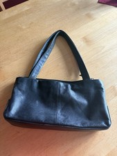 Echtledertasche Schwarz Damen Mittelgroß Echt Leder