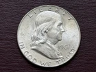 1961 -D FRANKLIN HALF DOLLAR 90% SILVER .50¢ UNITED STATES   (A286)