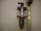 VINTAGE ESSEK BRASS DRIP OILER HIT AND MISS STEAM PUNK 1/4 INCH THREAD — photo 2