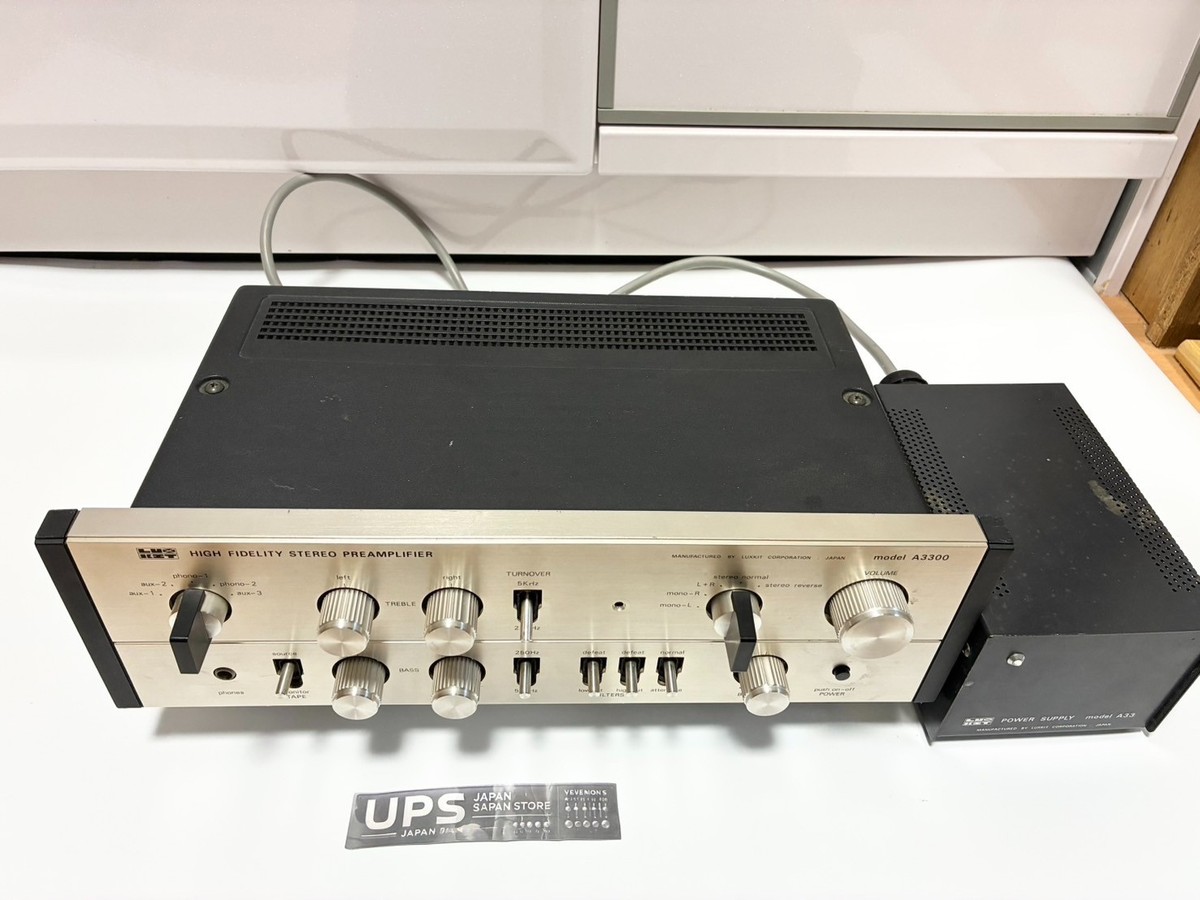 Luxkit A3300 ステレオプリアンプ Luxkit A3300 High Fidelity Stereo Tube Control Preamplifier