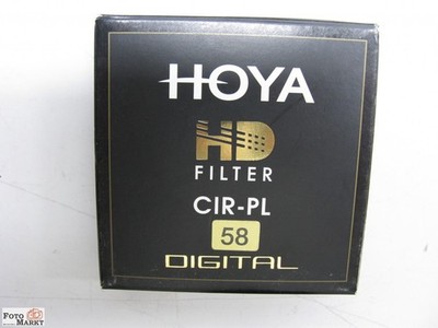 Hoya HD digital Circ-PL Made in Japan by Tokina - Polfilter 58 mm circular
