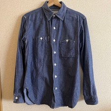 Engineered Garments Chambray Work Shirt Light...