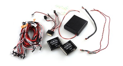 Lichtsystem RC Truck 4-Kanal mit Bluetooth für Tamiya und Wedico Modelle