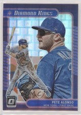 2021 Panini Donruss Optic Diamond Kings Red Pandora Prizm 19/99 Pete Alonso 9bp