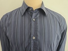 BOSS HUGO BOSS LEX 50213620 Black TAG NEW Men's Regular Fit CASUAL SHIRT Sz XL