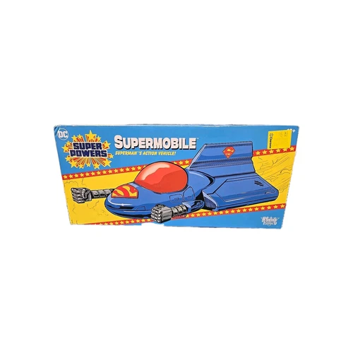McFarlane DC Super Powers Supermobile Superman Action Vehicle! MIB! SHIPS FREE!