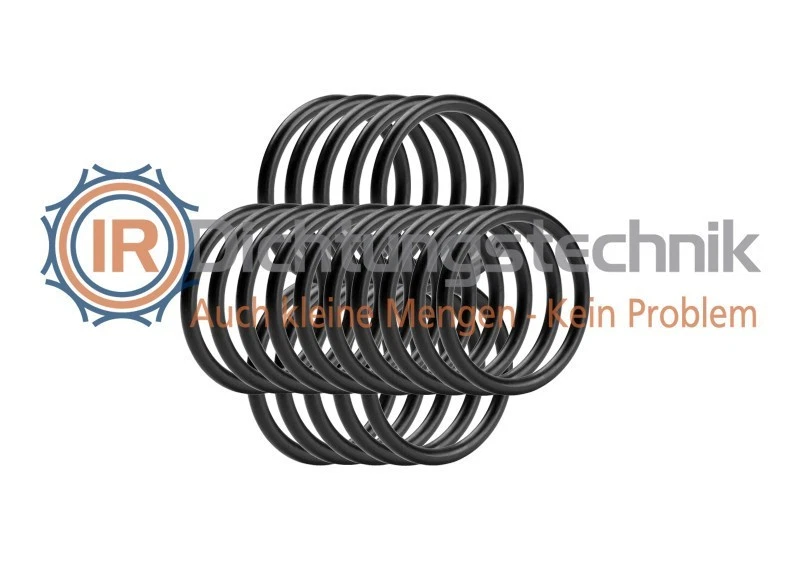 MARKENLOS O-Ring 3,5 x 1,5 mm Viton® 75 +/- 5 Shore A schwarz (1 Posten=20 St.)