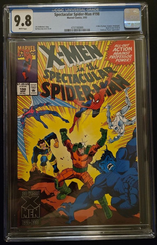 Marvel Comics Spectacular Spider-Man #198 March 1993 CGC Grade Of 9.8 Comic Book
