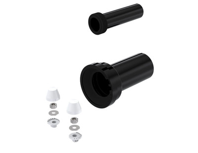 ANSCHLUSSSET FÜR WANDHÄNGENDES WC Ø 90×220 + Ø 45×180 MM